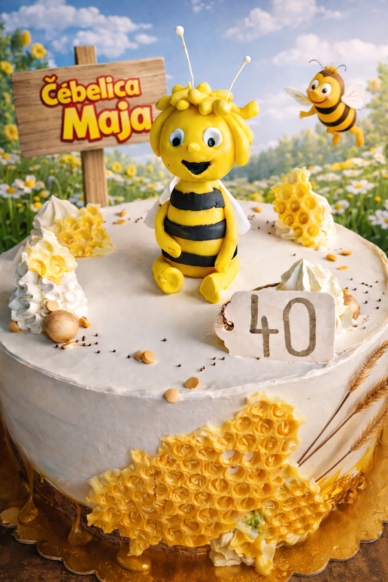 Čebelica-Maja torta
