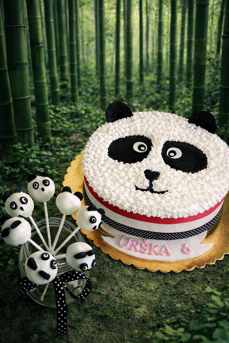 Panda torta