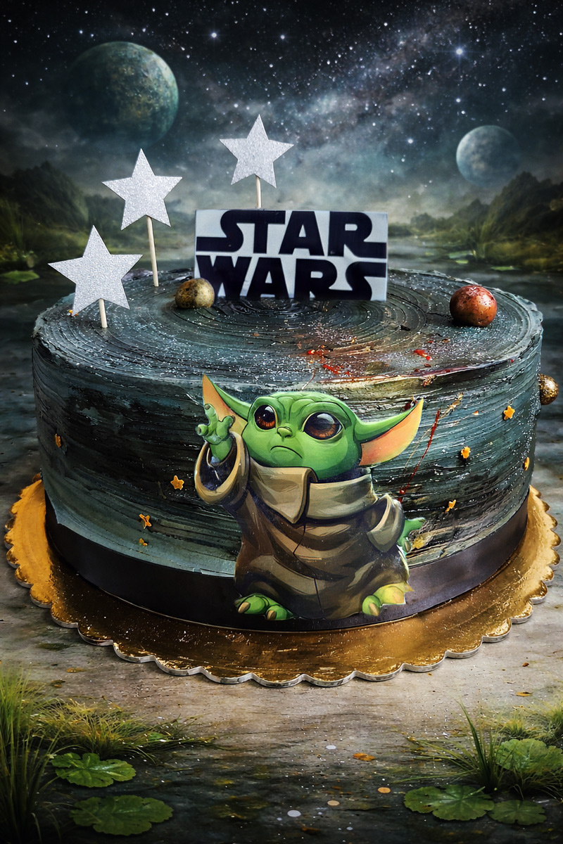 yoda torta
